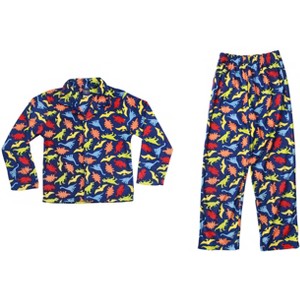 Prince of Sleep Boys Velour Pajama Coat Sets - 1 of 1