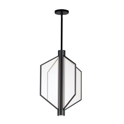 ET2 Lighting Telstar 4 - Light Pendant in  Black