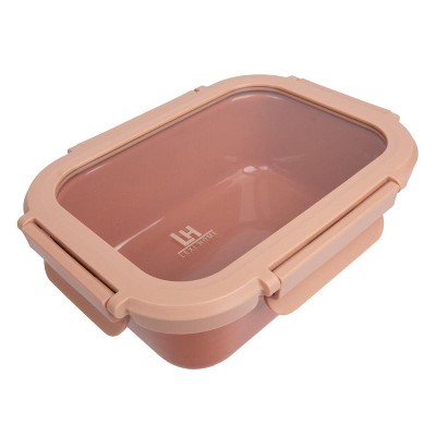 Lexi Home Brixton Oven Safe Porcelain Food Storage Containers with Glass Lids