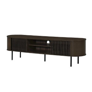 New Classic Furniture, Brax Walnut TV Stand, Brown - 1 of 2