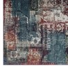 Modway Tribute Elowen 8x10 Area Rug – Distressed Vintage Mosaic Pattern in Multicolor, Soft Textured Low Pile Surface - 2 of 4