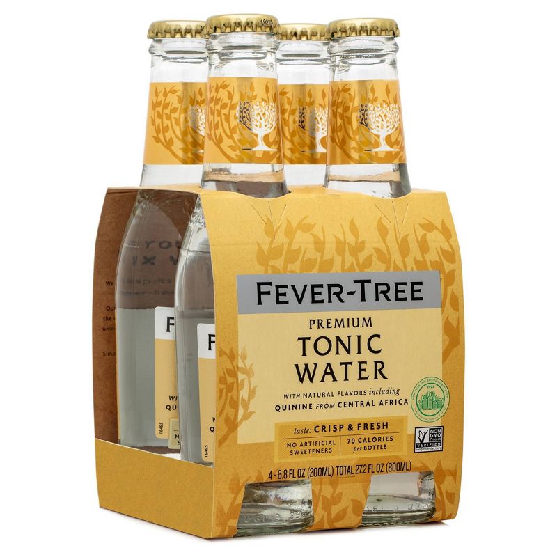 Fever-Tree Premium Indian Tonic Water Bottles - 4pk/6.8 fl oz, 5 of 9