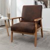 RISOKEYS 25 In Accent Chair - Wide Classic Mid-Century Modern Armchair - Stylish & Easy to Use, Perfect for Living Room & Bedroom - 2 of 4