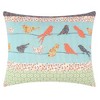 Barefoot Bungalow Carlie Eclectic Blend of Dreamy Patterns Sham King Calico Stripe - 3 of 4