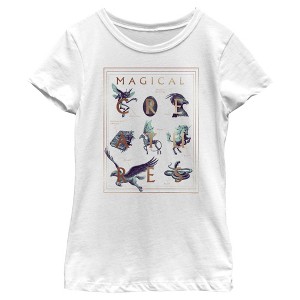 Girl's Harry Potter Fantasy Creatures T-Shirt - 1 of 4