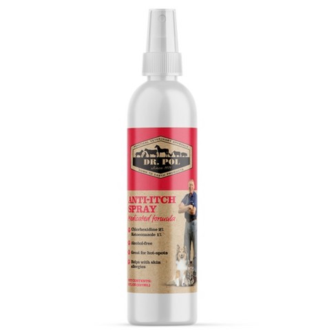 can i use anti itch spray on my dog