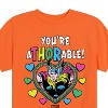 Boys' - Marvel - Thor Valentine You're Athorable Short Sleeve Graphic T-Shirt - 2 of 4