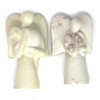 Slickblue Soapstone Angel Holding Heart / Star / Dog – 5-Inch Hand-Carved Sculpture, Gift of Comfort and Hope - 2 of 4