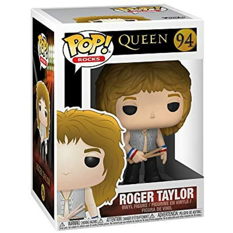 Funko  Pop Rocks: Queen Roger Taylor, 3 of 4
