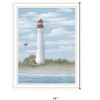 HomeRoots Cape May Light White Framed Print Wall Art - 3 of 4