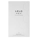 LELO Hex Fragrance free Original Condoms - 12ct