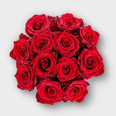 Fresh Cut Dozen Roses - Good Little Garden™