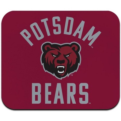State University of New York at Potsdam Bears Logo Low Profile Thin Mouse Pad