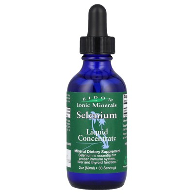 Eidon Ionic Minerals Selenium, Liquid Concentrate, 2 oz (60 ml) (260 mcg per Serving)