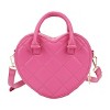 Emily In Paris Women's Pink Heart-Shaped Crossbody Handbag - 2 of 4