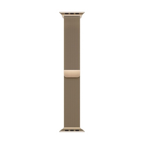 Gold apple watch online with gold milanese loop