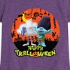 Girls' - Trolls - Happy Trolloween Branch and Cloud Guy Fitted Short Sleeve Graphic T-Shirt - 2 of 4