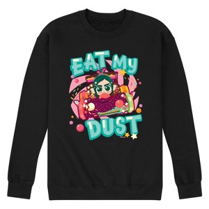 Men's - Disney - Eat My Dust Vanelloppe Graphic Fleece Sweatshirt - 1 of 4