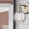Athens Water Glass - 1 Light Wall Sconce In Industrial Style-11 Inches Tall and 6 Inches Wide - 2 of 3