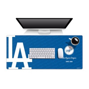 MLB Los Angeles Dodgers Logo Series Desk Pad - 1 of 2