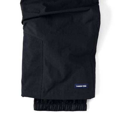 Мужские брюки Lands' End Men's Squall Waterproof Insulated Snow Pants - X Large - Black — фото 7