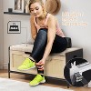 Storage Benches Rattan Entryway Bench with Cushion, 2 Safety Hinges, Storage Trunk, Shoe Bench Storage Chest for Entryway Living Room Bedroom - 4 of 4