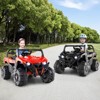 Infans 12V Kids Ride on Truck with Remote Control Slow Start Safety Belt Rear Storage - 4 of 4