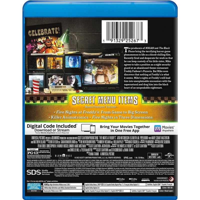Five Nights at Freddy&#39;s (Blu-ray + DVD + Digital), 3 of 4