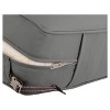 25" x 25" x 5" Montlake Fadesafe Square Patio Lounge Seat Cushion Set - Light Charcoal Gray - Classic Accessories - 4 of 4