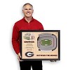NCAA Georgia Bulldogs 25-Layer StadiumViews 3D Wall Art - 4 of 4