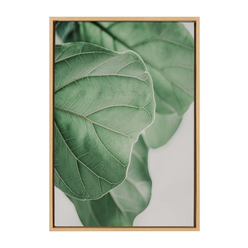 Kate And Laurel Sylvie Plant Study 6 Framed Canvas By Alicia Abla ...