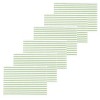 C&F Home Ticking Stripe Placemat Set of 6 - 2 of 3