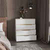 NicBex 4 Drawers Dresser for Bedroom,Dresser with Light Oak Wooden Top,Storage Dresser for Bedroom - image 2 of 4