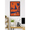 Trends International NHL New York Islanders - Logo 25 Framed Wall Poster Prints - 2 of 4
