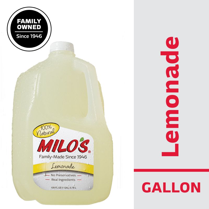 Milo&#39;s Lemonade - 128 fl oz, 1 of 5