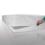 Fleming Supply Twin-Size Hypoallergenic Cotton Mattress Protector With Zipper - White