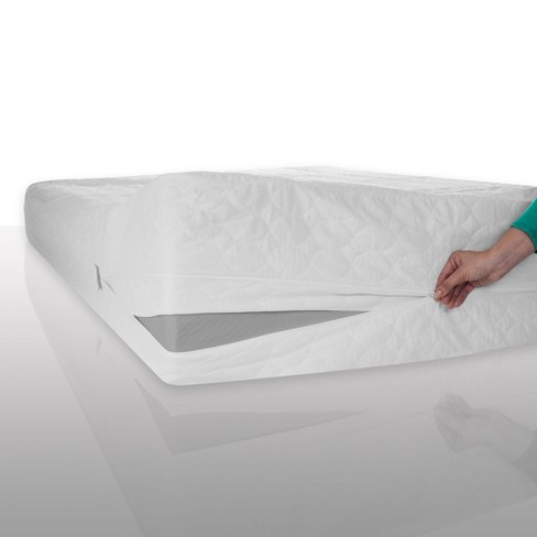 Hypoallergenic Bed Bug Mattress Protector Encasement Waterproof Bedbug Cover Pad 