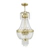 Livex Lighting Valentina 4 - Light Chandelier in  Winter Gold - 3 of 4
