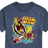 Men's - Marvel - Iron Man Sticker Style Short Sleeve Graphic T-Shirt - 2 of 4