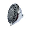SEVOBAL Shower Faucets High-Pressure Rain Shower Head 4 inch Fixed Bathroom Rainfall Showerhead Bathroom Accessories, Silver, 4"*4"*2" - 2 of 4