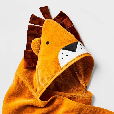 25&#34;x50&#34; Lion Kids&#39; Hooded Towel - Pillowfort&#8482;_2