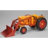 Minneapolis Moline 445 Wide Front Tractor with Loader Orange and Red "Classic Series" 1/16 Diecast Model by SpecCast - 2 of 3