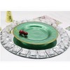 Jiallo  Diamond Rim Mirror Charger Plate, 13" dia. - 2 of 4