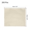 Unique Bargains Shiny Texture Imitation Gold Leaf Sheets for Sculpture DIY Arts 200 Pcs - 2 of 4