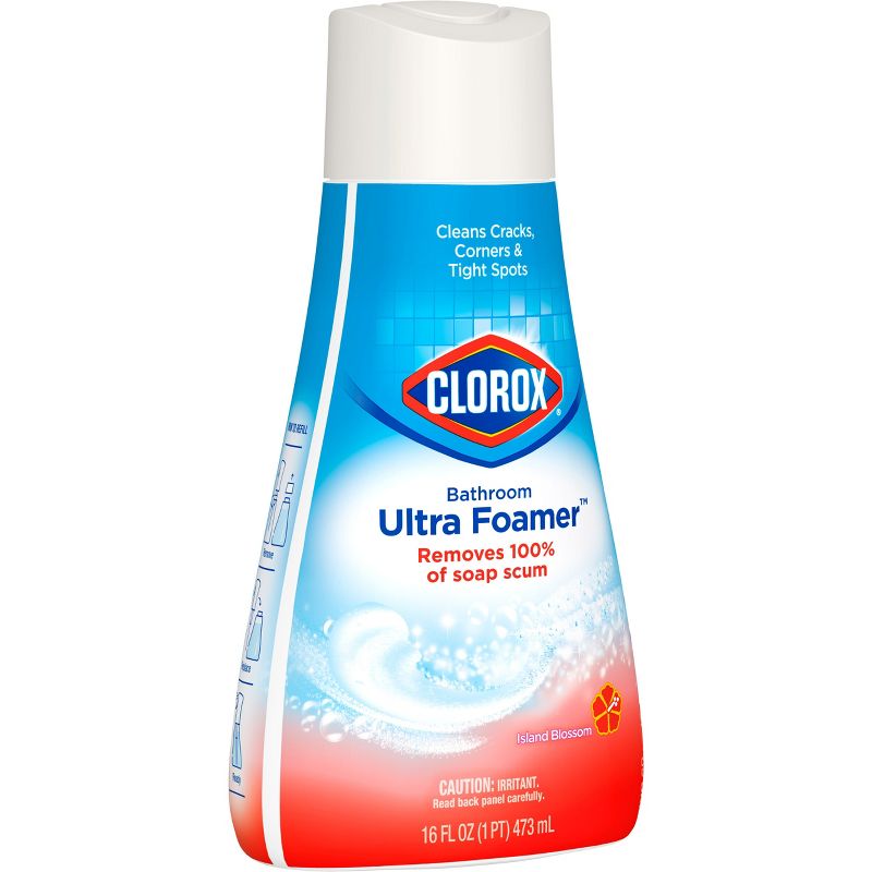Clorox Island Blossom Bathroom Foamer Refill - 16 fl oz, 4 of 12
