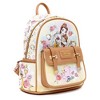 WondaPop Disney Beauty and the Beast Belle 11" Vegan Leather Fashion Mini Backpack - 4 of 4