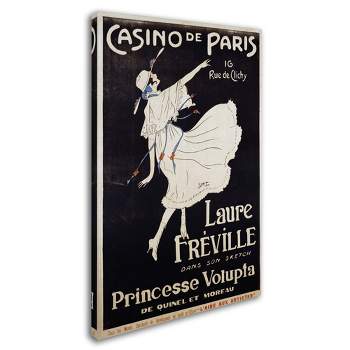 Trademark Fine Art - Vintage Apple Collection 'Casino De Paris Voluptu