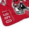 NFL Kansas City Chiefs Helmet Stripes Flannel Fleece Blanket - 3 of 3