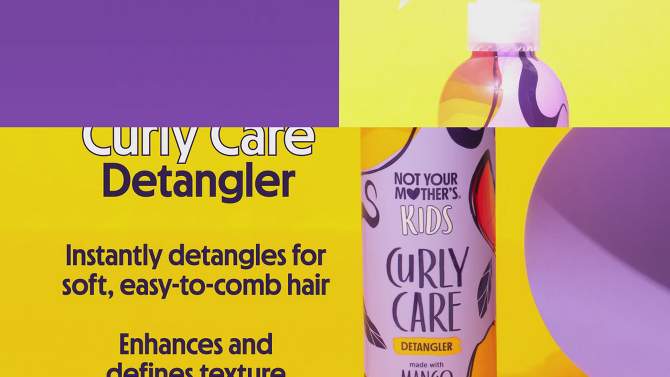 Not Your Mother&#39;s Kids&#39; Curl Detangler Spray with Tear-Free Formula - 8 fl oz, 2 of 8, play video