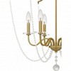 Quoizel Lighting Sunday 6 - Light Chandelier in  Aged Brass - 3 of 4